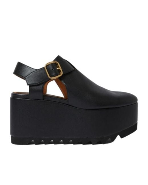 Stella McCartney Black Elyse Pumps