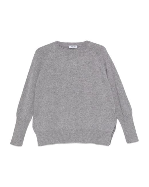Baserange Gray Crew Neck Sweater