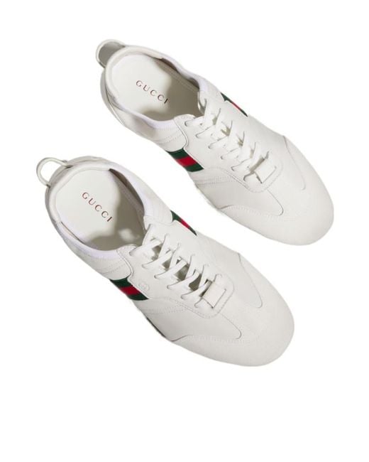 Gucci White Flex Sneaker for men