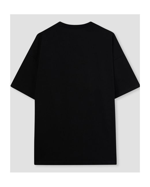OAMC Black Graphic Panel T-Shirt for men