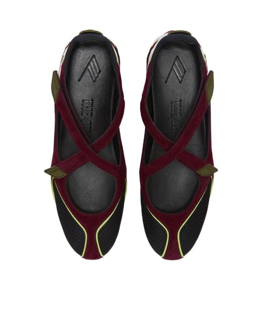 The Attico Brown 'Floor 01' Ballerina Flat And