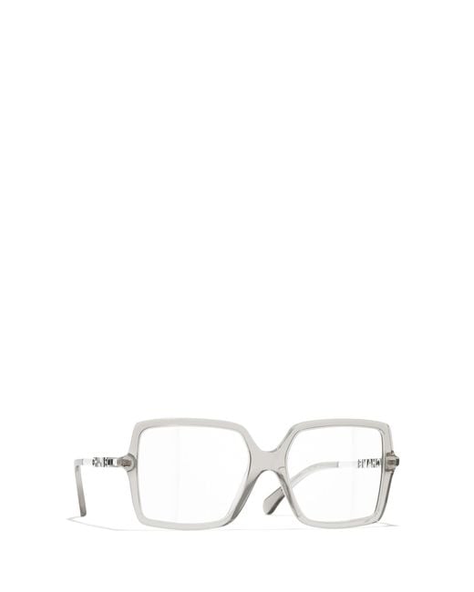 Chanel White Full Frame Plain Mirror