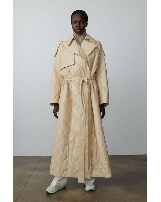 The Row Natural Quilted Windbreaker