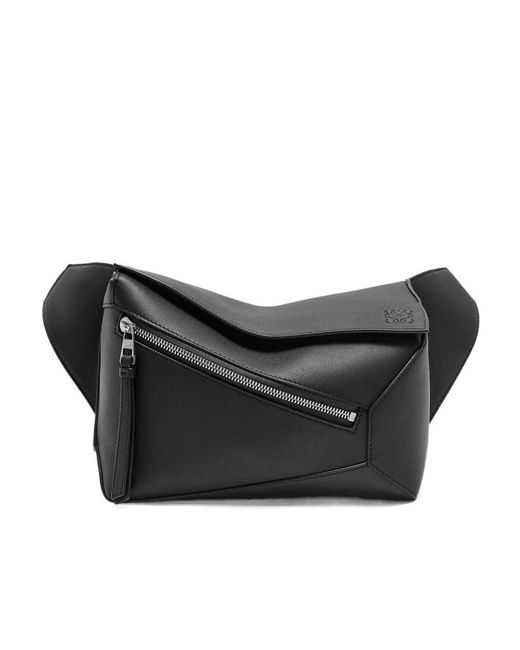 Loewe Black Puzzle Small Belt Bag for men