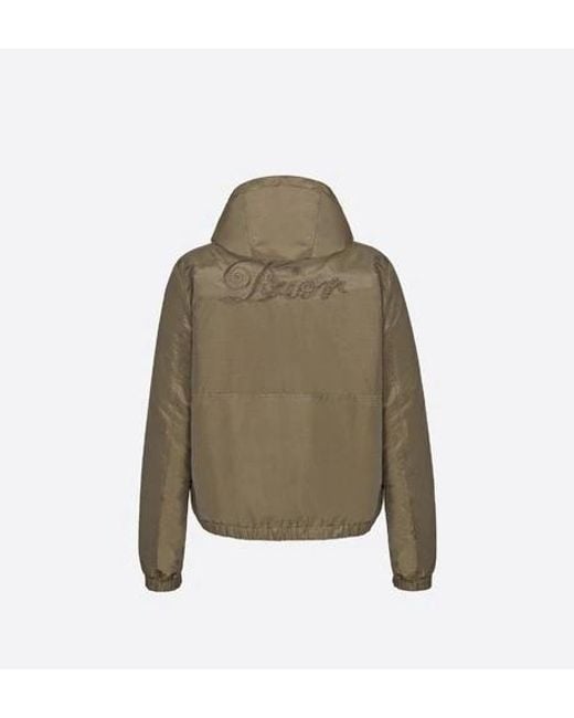 Dior Green Logo Casual Jacket for men