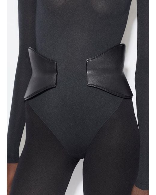 Alaïa Black Alaïa Large Flex Bustier Belt