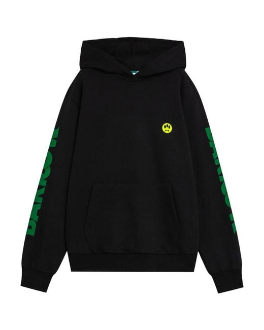 Barrow Black Iconic Hoodie for men