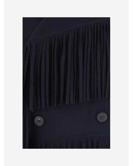 Carven Blue Long-Sleeve Jacket