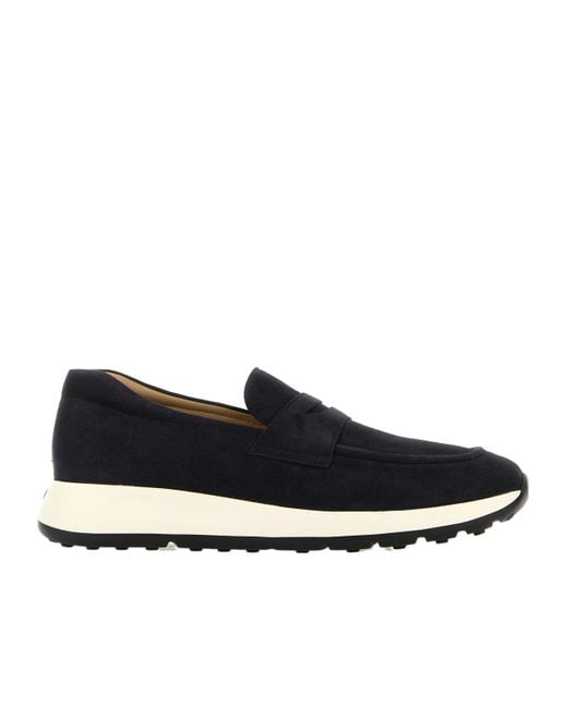 Tod's Black Dot Sporty Loafers for men