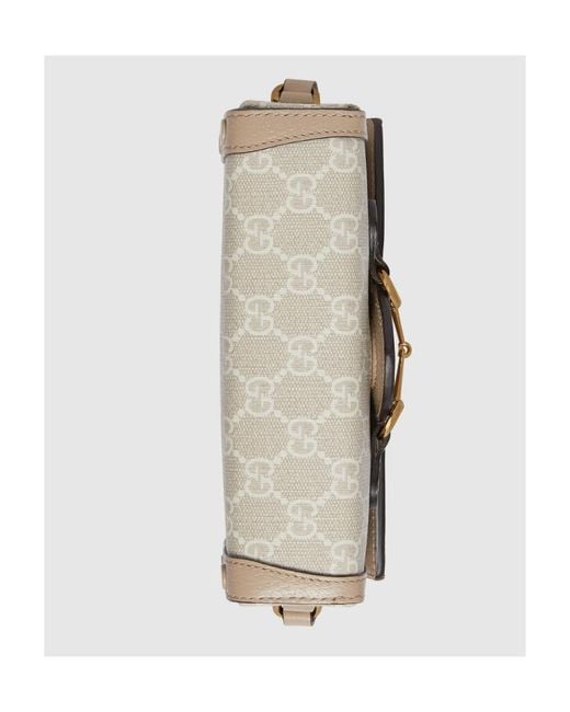 Gucci Natural Horsebit 1955 Mini Bag