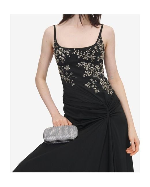 McQueen Gray Knuckle Clutch