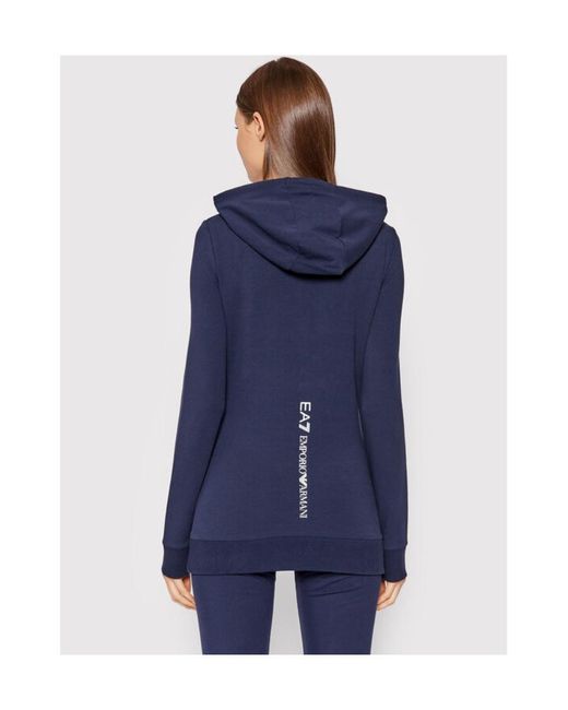 EA7 Blue Logo Details Sweater