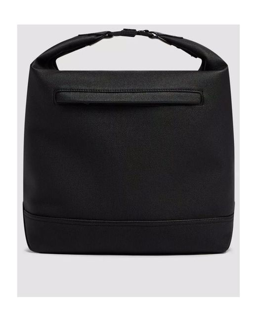 Moncler Black Nakoa Logo Patch Top Handle Bag for men