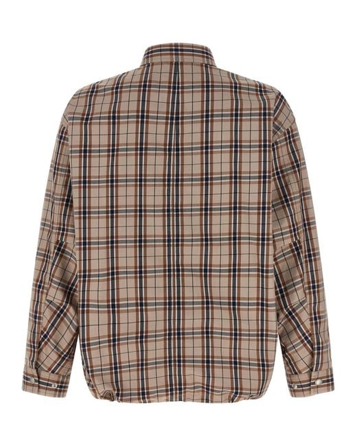 Comme des Garçons Brown Oversized Overshirt for men