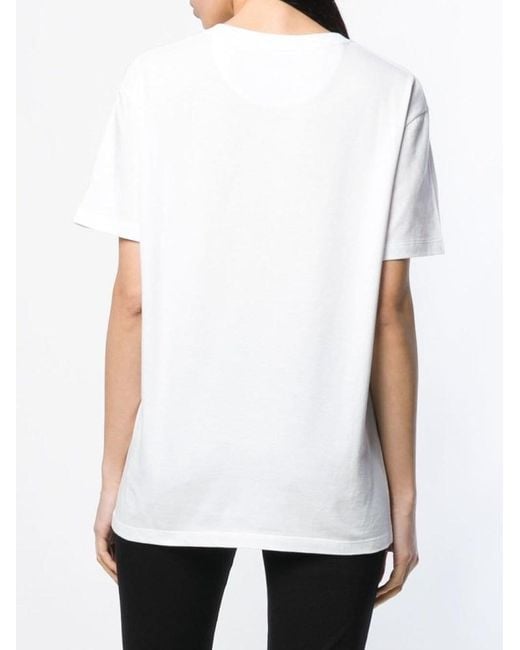 Valentino White Logo Printed T-Shirt