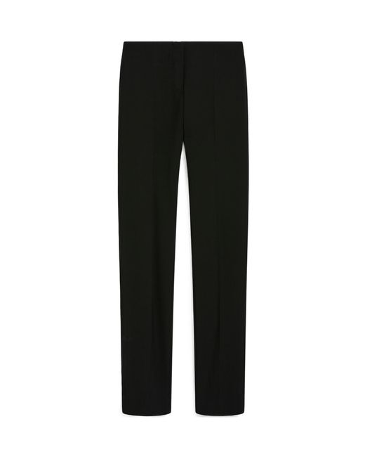 Sportmax Black Low-Rise Stretch Trousers
