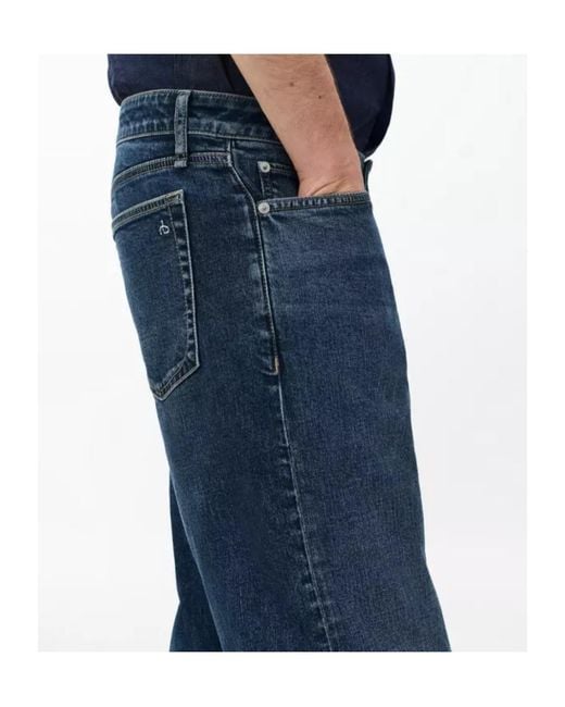 Rag & Bone Blue Fit 3 Athletic Jeans for men