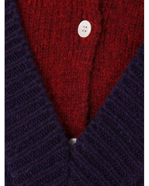 NAMACHEKO Blue Layered Jumper for men