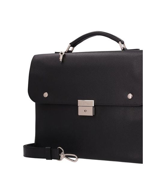 Longchamp Black Le Foulonne Tote Bag