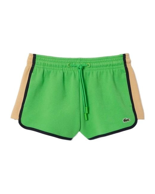Lacoste Green Fresh And Natural Casual Shorts
