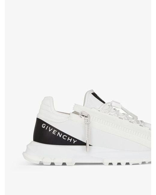 Givenchy White Spectre Drawstring Sneakers for men