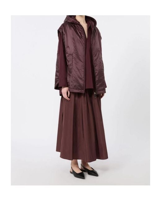 Max Mara Purple The Cube Sleeveless Jacket