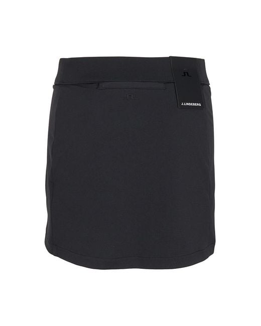 J.Lindeberg Black A-Line Skirt