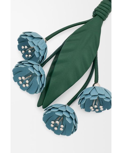 Loewe Green Flower Charm