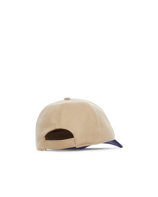 Miu Miu Blue Drill Baseball Cap