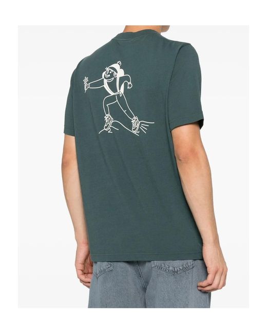 Autry Green Hiker Graphic T-Shirt for men