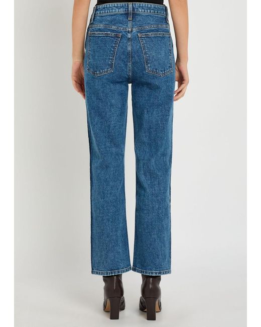 Khaite Blue High Waist Jeans