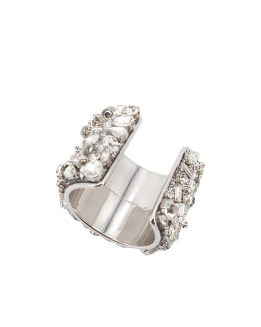 Dries Van Noten White Embellished Bracelet