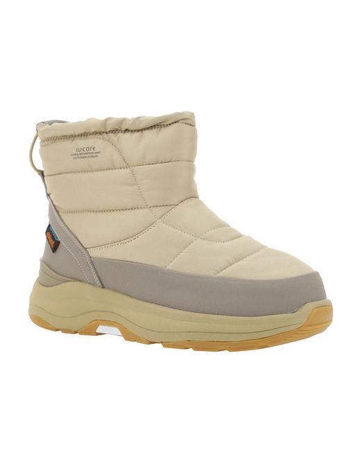 Suicoke Natural Bower Padded Round Toe Snow Boots for men