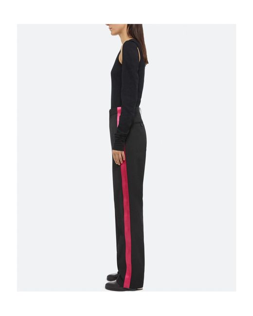 Helmut Lang Black Cut Out Knitted Jumper