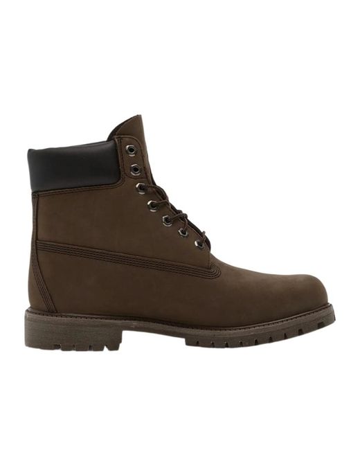 Timberland Brown Lace-Up Boots for men