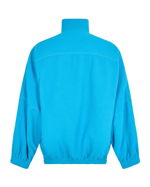 Balenciaga Blue Vibrant Full-Zip Jacket for men