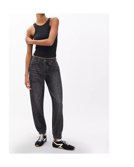 Rag & Bone Gray Jogger Casual Pants