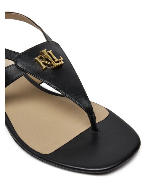 Ralph Lauren Brown Everley Sandals
