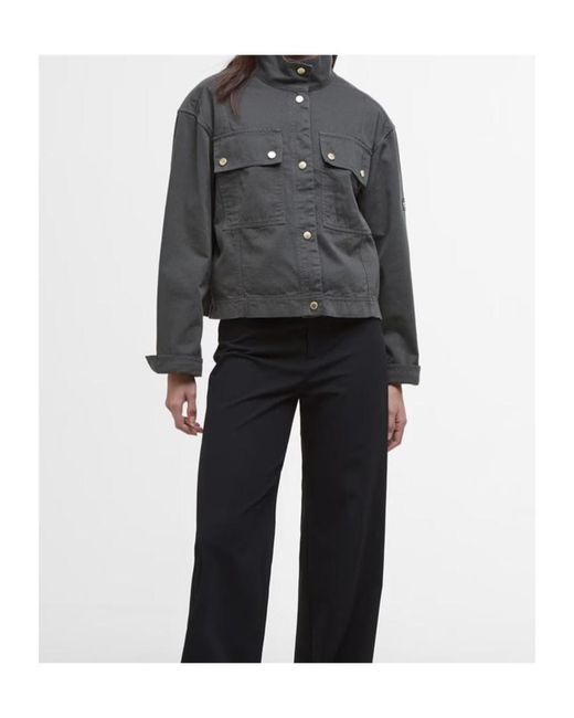 Barbour Gray Sierra Jacket