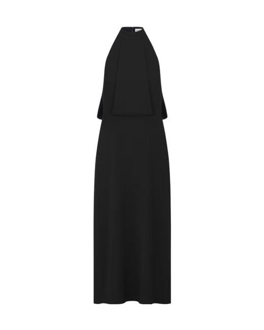 Dior Black Open-Back, Mid-Length Dress