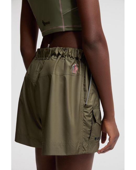 Moncler Green Belted Mini Skort