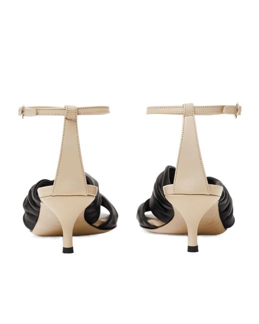 Scarosso Black Knot Sandals