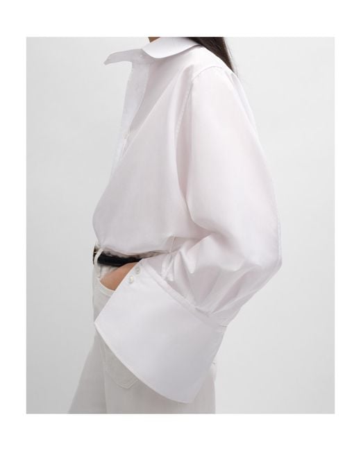Céline White Oversized Shirt
