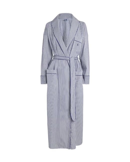 Polo Ralph Lauren Blue Long-Sleeve Dress