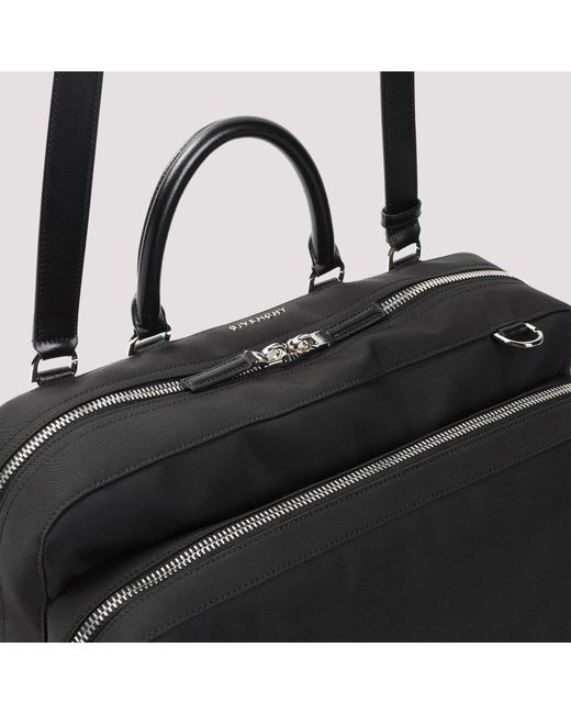 Givenchy Black Zipped Crossbody Bag for men