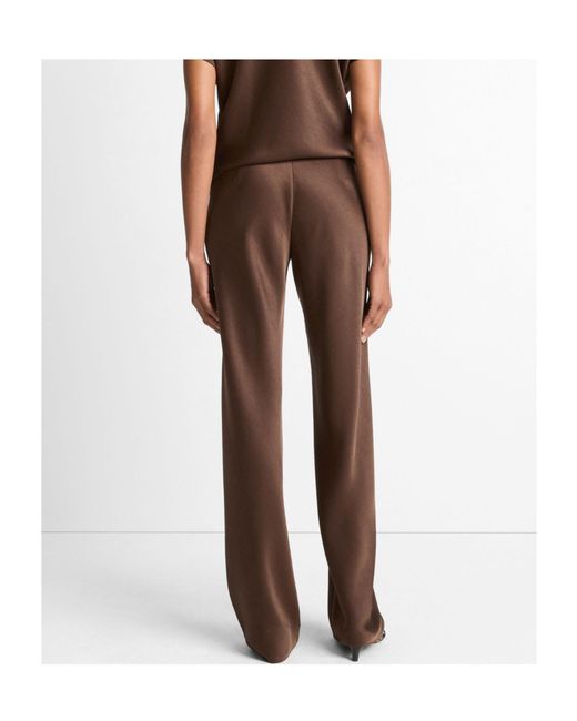 Vince Brown Wide Leg Trousers