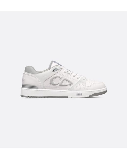 Dior White B57 Dribble Low-Top Sneaker for men