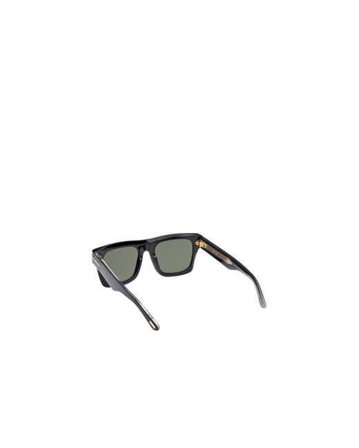 Tom Ford Gray Square-Frame Sunglasses for men