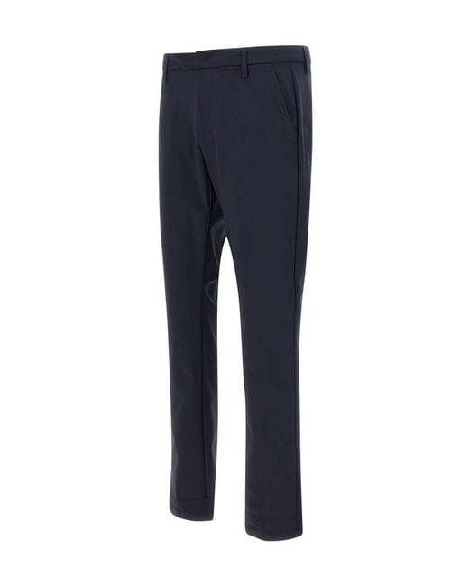 Dondup Blue Slim Fit Trousers for men