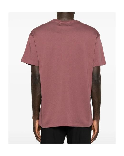 Vivienne Westwood Purple Orb-Embroidered T-Shirt for men